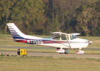 N735RQ @ DTN - Taxiing at the Downtown Shreveport airport. - by paulp