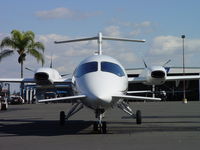 N140SL @ POC - Parked in transient at Brackett - by Helicopterfriend