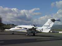 N140SL @ POC - Facing west in transient parking at Brackett - by Helicopterfriend