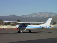 N47053 @ POC - Tied down and resting at Brackett - by Helicopterfriend