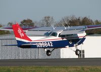 N99842 @ DTN - Touching down on 14 at Downtown Shreveport. - by paulp