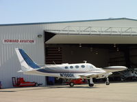 N700DK @ POC - Waiting to be checked at Howard Aviation at Brackett Airport - by Helicopterfriend