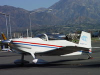 N921JK @ POC - Parked in Transient at Brackett - by Helicopterfriend