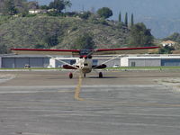 N7407F @ POC - Taxiing to Howard Aviation for a quick check up - by Helicopterfriend