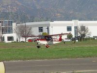 N7407F @ POC - Tail is up taking off on 26L - by Helicopterfriend