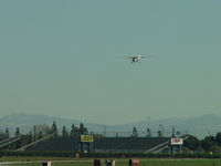 N738AH @ POC - On final to Brackett - by Helicopterfriend