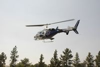 N419MA - Settling down in the parking lot - by Helicopterfriend