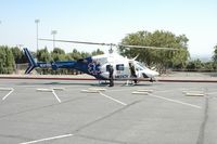 N419MA - Parked and opening up ship for display - by Helicopterfriend
