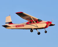 N5022D @ 5W8 - Departing runway 22 - by John W. Thomas