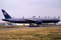 N767UA @ LFPG - Rolling for departure... - by Shunn311