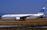 9K-AOA @ LSGG - Waiting for departure with additional 'Do not forget our P.O.W.'s' titles - by Shunn311