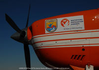 N728 @ ESN - Nose close up N728 bird counter at Easton MD - by J.G. Handelman