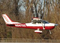 N8479S @ DTN - Landing on 14 at the Downtown Shreveport airport. - by paulp