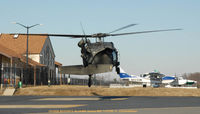 80-23473 @ ESN - UH-60A 80-23473 tail view of lift off at Easton MD