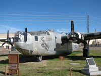 44-48781 @ BAD - B-24J Louisiana Belle II on display at the 8th Air Force Museum at Barksdale Air Force Base, Louisiana. - by paulp