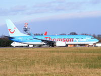 G-FDZP @ EGCC - Thomson - by chris hall