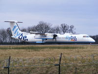 G-JECY @ EGCC - flybe - by Chris Hall