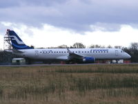 OH-LKE @ EGCC - Finnair - by chris hall