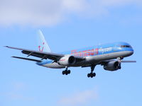 G-BYAT @ EGCC - Thomson - by chris hall