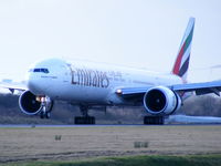 A6-EBT @ EGCC - Emirates - by chris hall