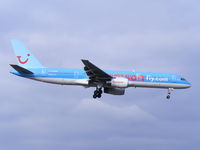 G-BYAT @ EGCC - Thomson - by chris hall