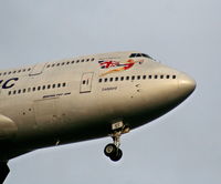 G-VAST @ MCO - Virgin Atlantic 747-400 - by Florida Metal