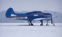 HA-YAU @ EGLM - YAK at a very white White Waltham - by moxy