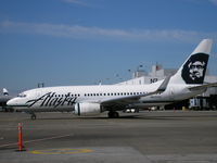N614AS @ KSEA - Alaska B737-700