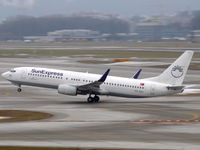 TC-SUJ @ LSZH - Boeing B737-8CX TC-SUJ SunExpress - by Alex Smit