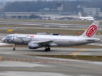 OE-LEX @ LSZH - Airbus A320-214 OE-LEX FlyNiki with a nice registration - by Alex Smit