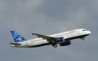 N627JB @ KFLL - Airbus A320