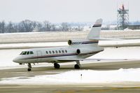 N503PC @ CID - Taxiing in to Landmark FBO. - by Glenn E. Chatfield