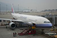 B-18353 @ VHHH - China Airlines - by Michel Teiten ( www.mablehome.com )