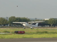 N65647 @ POC - Taking off at Brackett - by Helicopterfriend