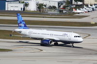 N766JB @ KFLL - Airbus A320