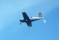 N3310C @ S50 - Flying past the moon at 225000 mile altitude - by Wolf Kotenberg