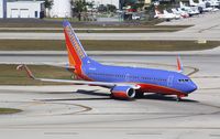 N763SW @ KFLL - Boeing 737-700 - by Mark Pasqualino