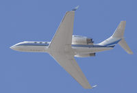 N235LP @ KSNA - Gulfstream G-IV climbing into the blue sky. - by Mike Khansa