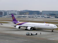 HS-TNF @ LSZH - Airbus A340-642 HS-TNF Thai Airways - by Alex Smit