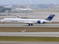 OH-BLE @ LSZH - McDonnell Douglas MD90-30 OH-BLE Blue 1 - by Alex Smit
