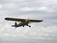 N4535M @ SZP - 1947 Piper PA-11-65 CUB SPECIAL, Continental A&C-65 65 Hp, takeoff climb Rwy 04 - by Doug Robertson
