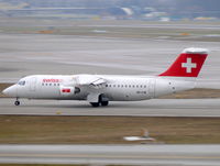 HB-IYW @ LSZH - British Aerospace BAe146-300/RJ100 HB-IYW Swiss - by Alex Smit