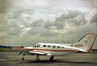 G-ZAAR @ EGLK - On the ramp at Blackbushe in the summer of 1979. - by Peter Nicholson