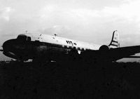 G-ALHJ @ EGLL - Old Argonaut looking pretty moody awaiting it's fate at dusk on the Heathrow fire dump. - by moxy