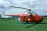XR458 @ EGVP - Ex 2 FTS Whirlwind XR458 was put on display outside the AAC Museum at Middle Wallop. It has disapeared since. - by Joop de Groot