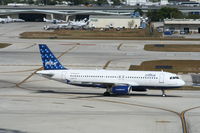 N706JB @ KFLL - Airbus A320