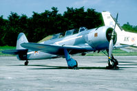 OO-YAK @ LFSC - Ex Egypt AF and now sold as F-AZYA. Displaying the Normandie-Niemen colours in the Soviet AF. - by Joop de Groot