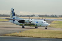 OO-VLP @ EGCC - VLM Airlines - Taxiing - by David Burrell