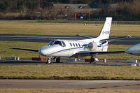 G-VUEM @ EGCC - Cessna 501 - by David Burrell