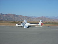 N786G @ L71 - Before take off from a taxi way in California City - by COOL LAST SAMURAI